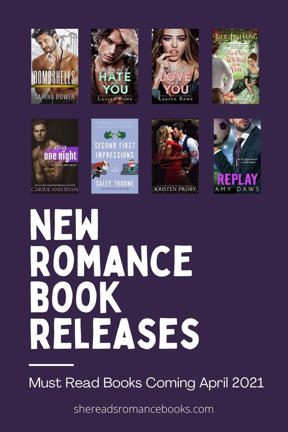 Check out the list of most anticipated romance books for April 2021.