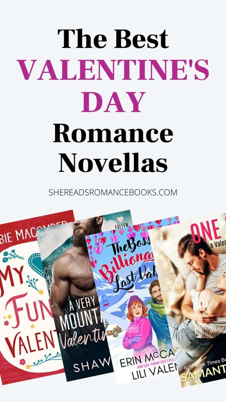 Check out this list of Valentine's Day romance novellas from romance book blogger, She Reads Romance Books, when you're in the mood for a quick happily-ever-after love story.