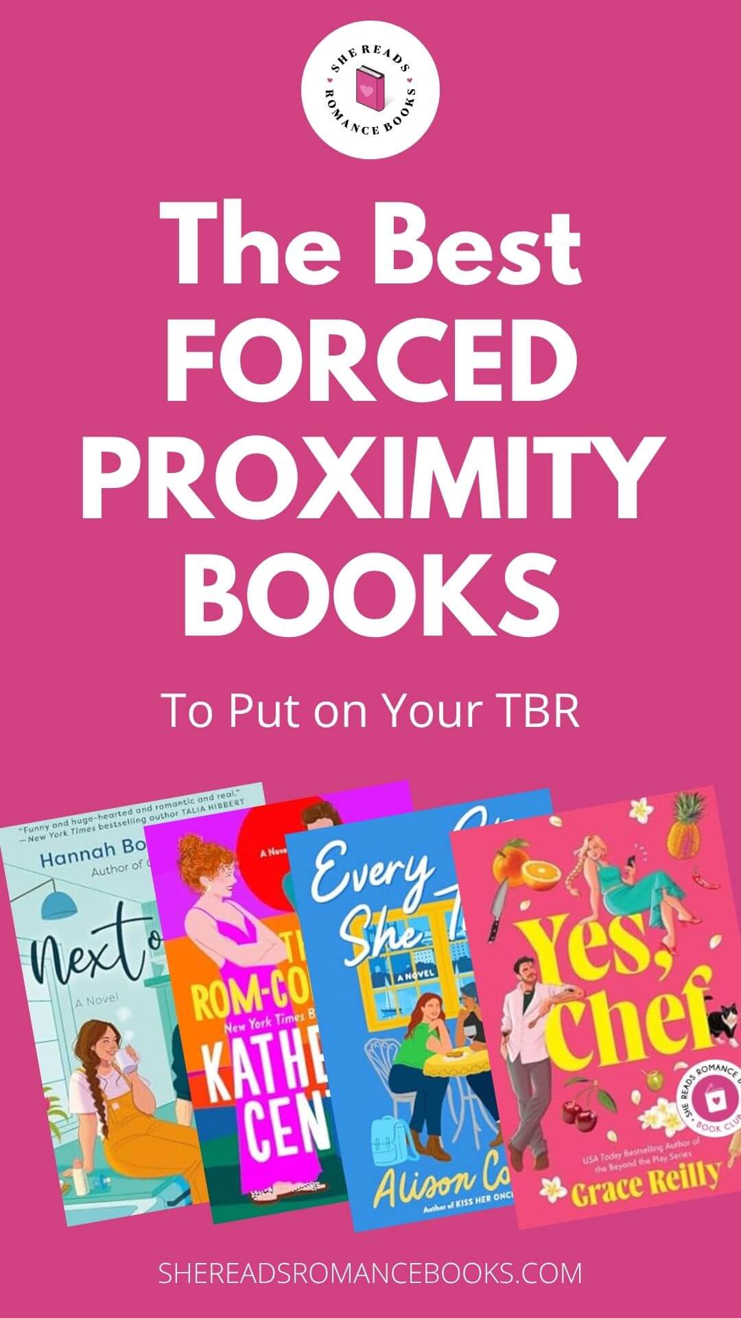 Check out the best forced proximity romance books worth reading over all the rest in this epic book list from She Reads Romance Books.