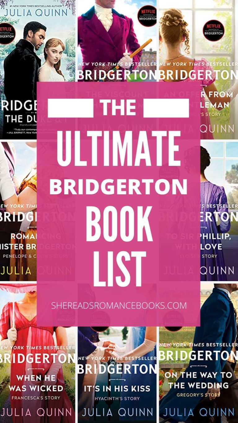 Bridgerton Books in Order The Complete Guide to the 8 Book Series Plus