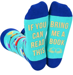30 Book Socks for Book Lovers – She Reads Romance Books