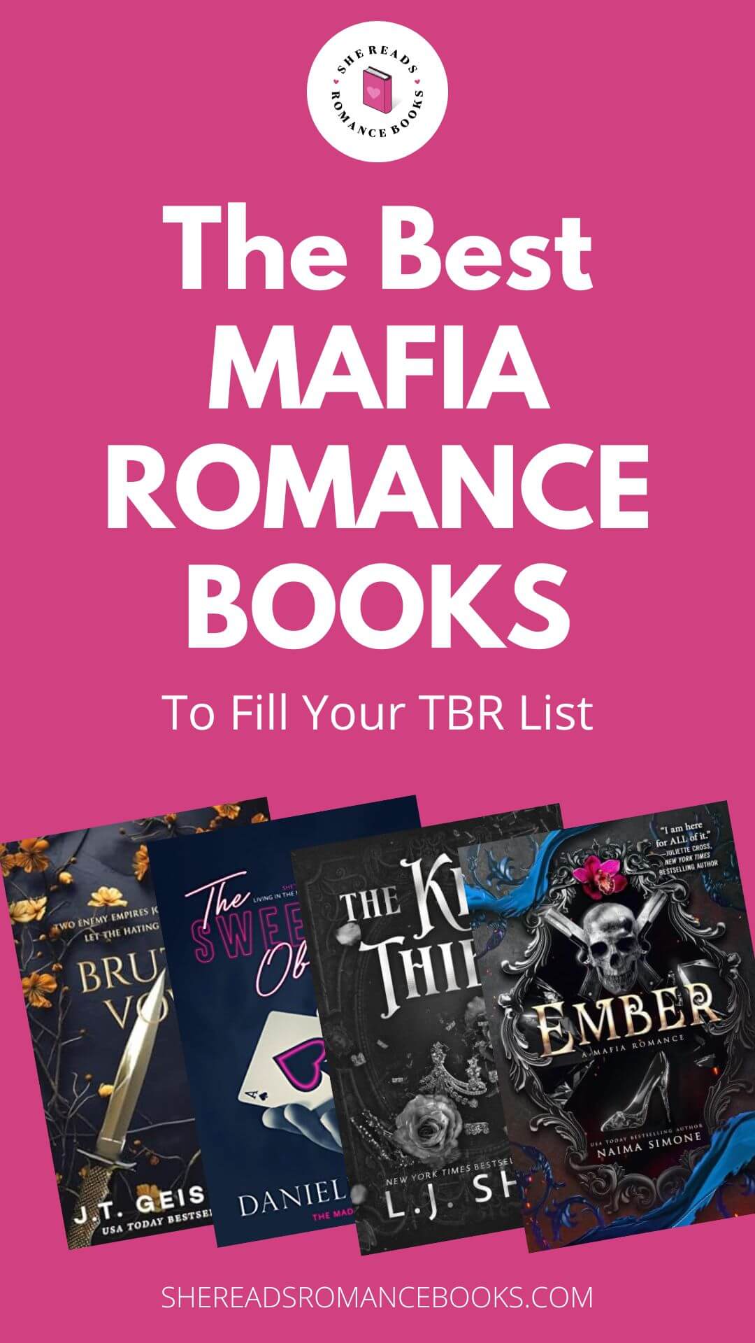 Uncover the best mafia romance books worth reading in this darker romance trope according to She Reads Romance Books.