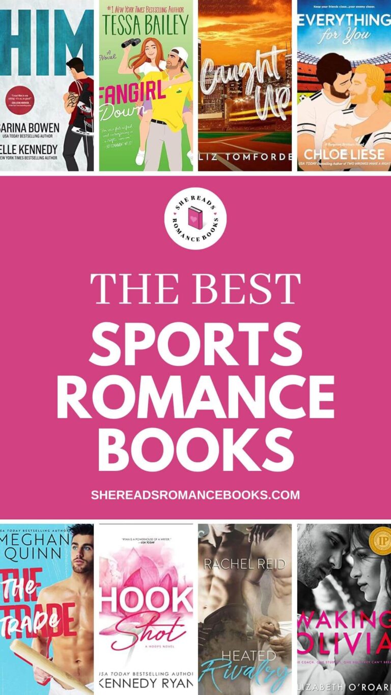 Discover the ultimate guide to the best sports romance books of all time according to She Reads Romance Books in this book list!