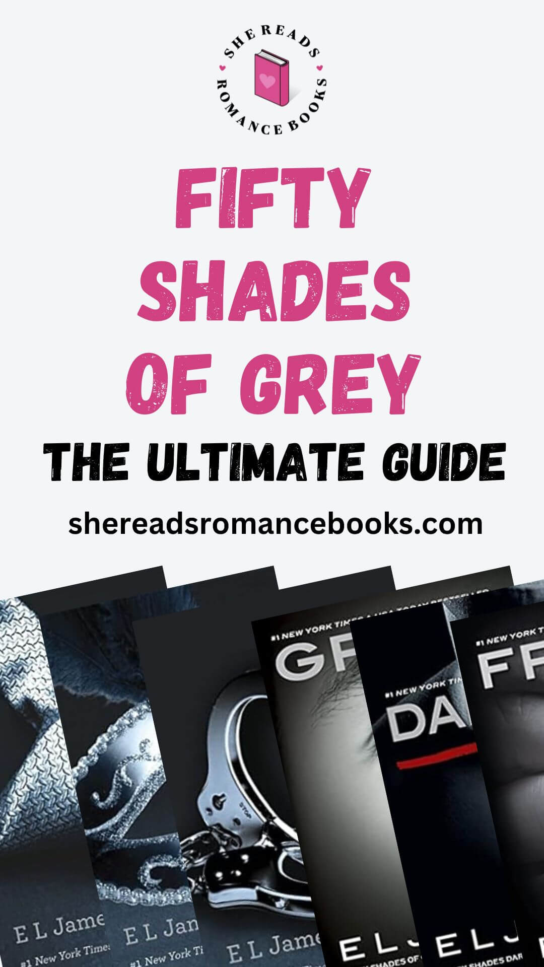 Fifty Shades of Grey Books in Order The Complete Reading Guide She