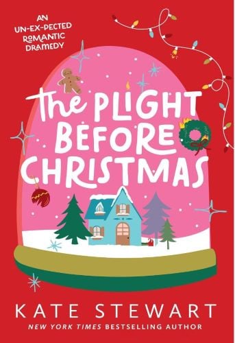 The Plight Before Christmas by Kate Stewart book cover.