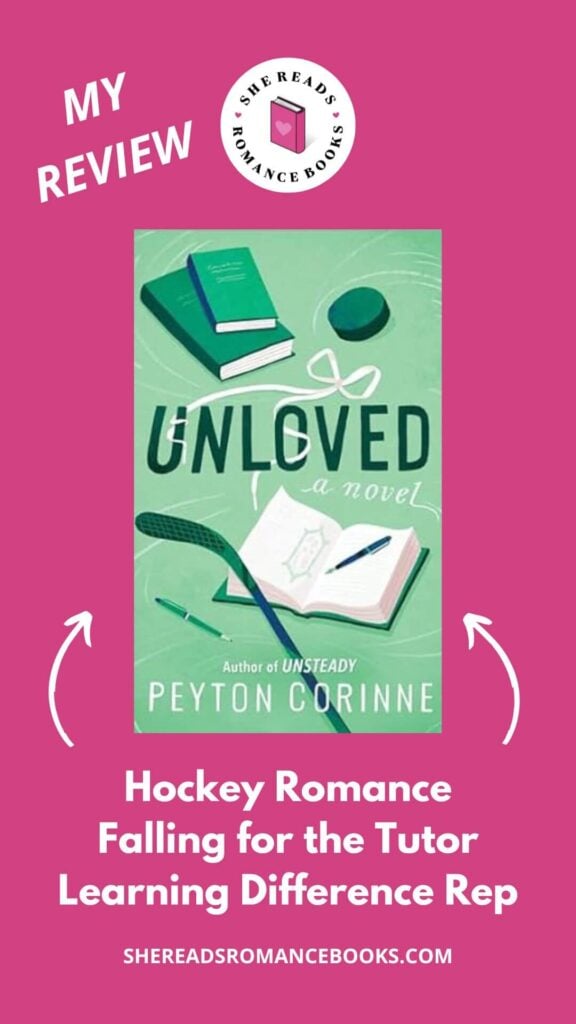 Check out She Reads Romance Books' book review of Unloved by Peyton Corinne, her latest romance book in her new adult hockey romance series.