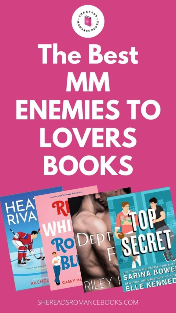 Love enemies to lovers? Love MM romance? Don't miss this epic book list of the best enemies to lovers romance books in MM romance.