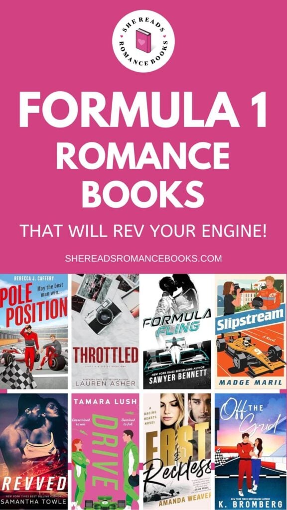 Check out the ultimate list of the best formula 1 romance books if you need your F1 romance fix. These are the F1 romance books that will surely rev your engine after you watch the new F1 movie!