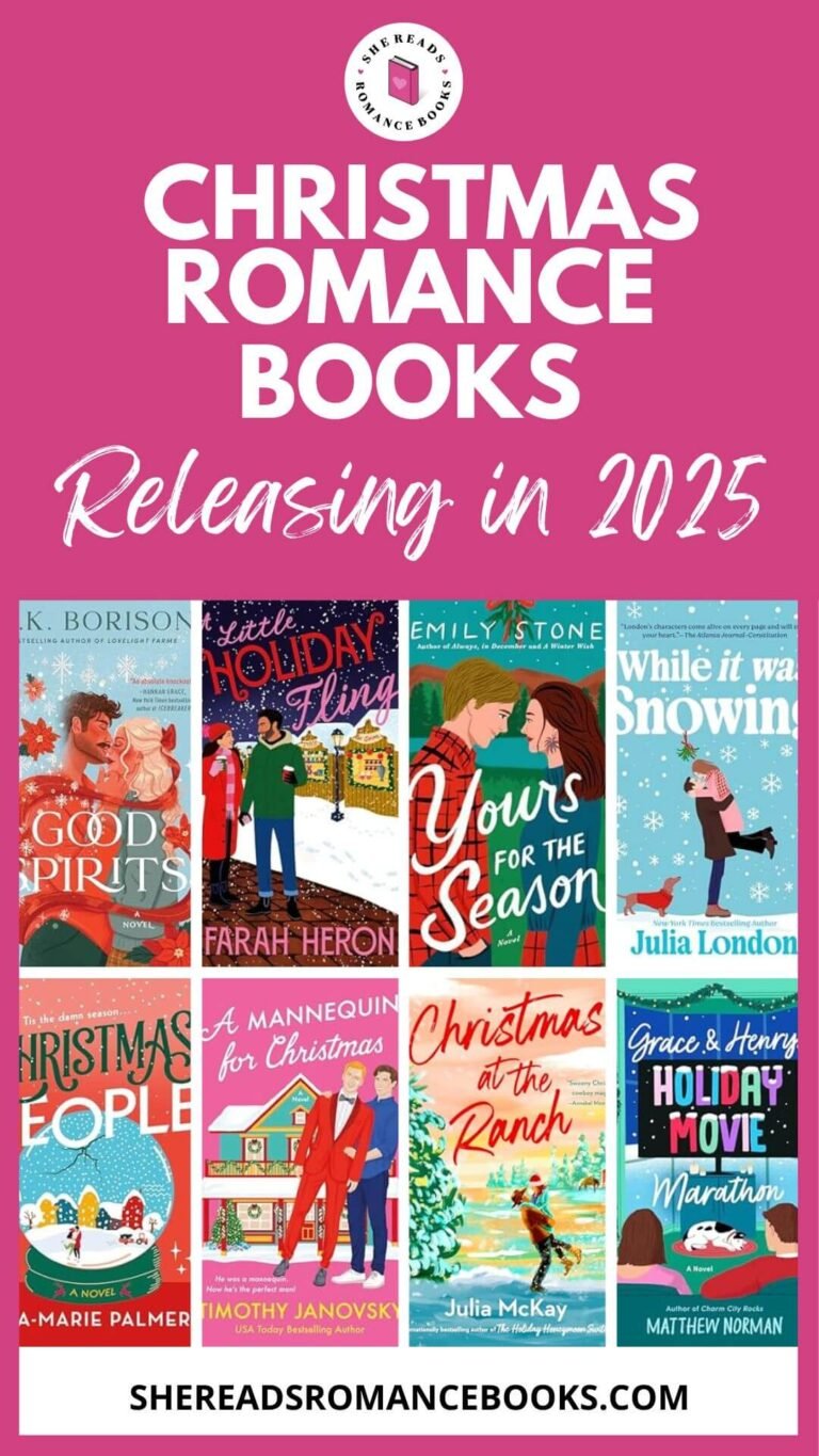Discover all the new Christmas romance books releasing in 2025 in this epic book list from She Reads Romance Books.