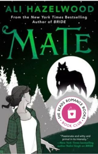 Mate by Ali Hazelwood is the October 2025 Book of the Month for the She Reads Romance Books Book Club.