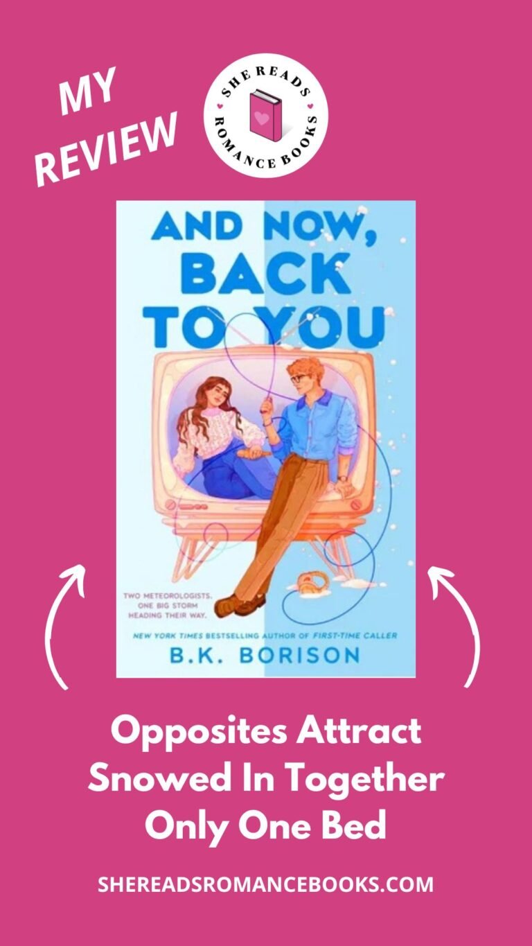 Check out She Reads Romance Books' book review of And Now, Back to You by B.K. Borison to see what she thinks of this opposites attract romance in her Heartstrings series.