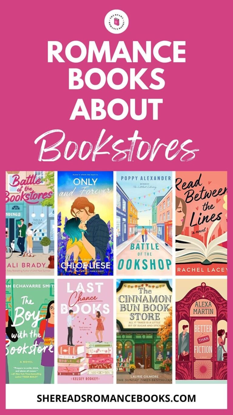 Love bookstores? Check out this epic book list of books about bookstores from She Reads Romance Books.