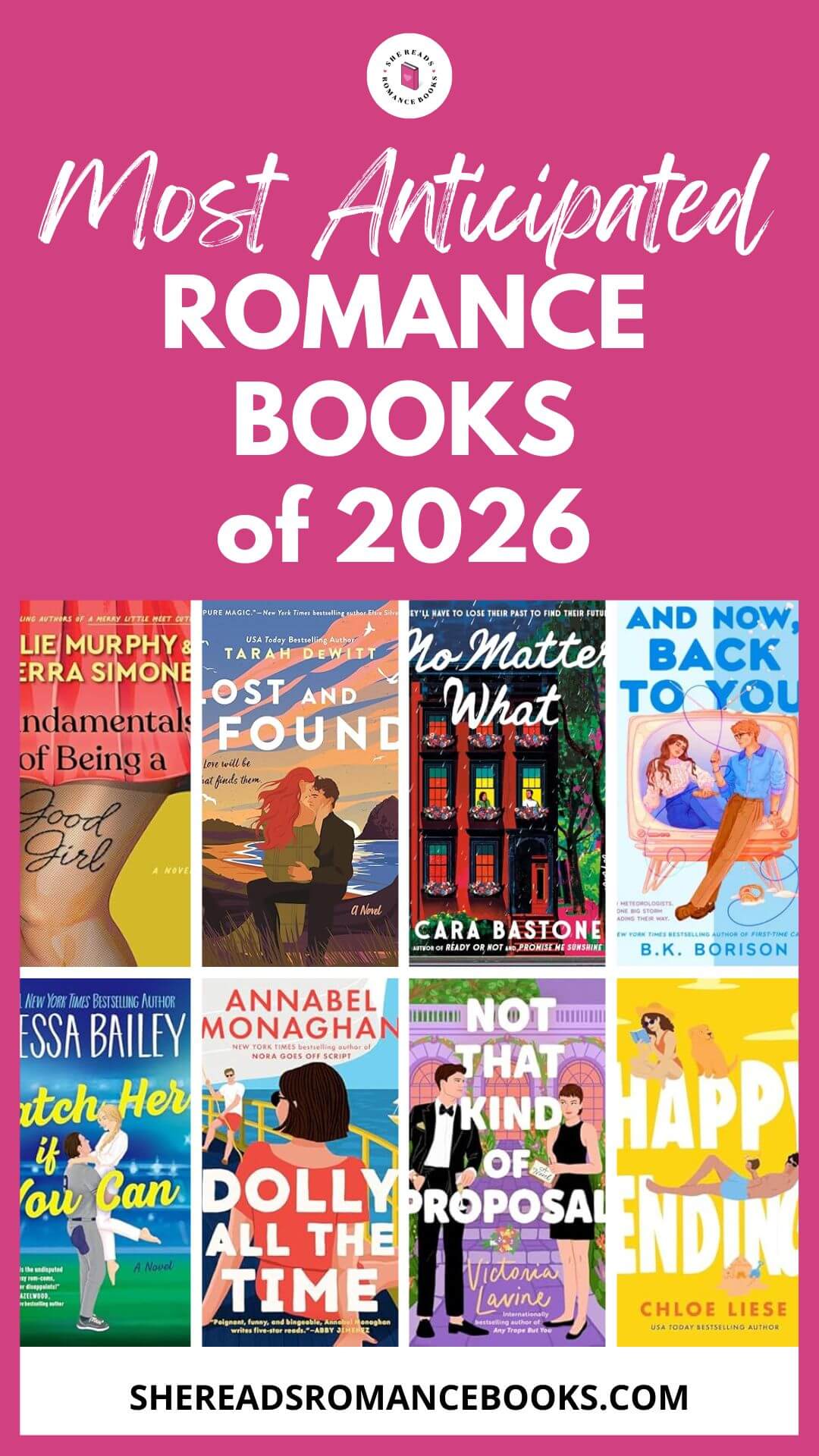 Check out my must-read list of the most anticipated new romance books to read in 2026 that you don't want to miss!