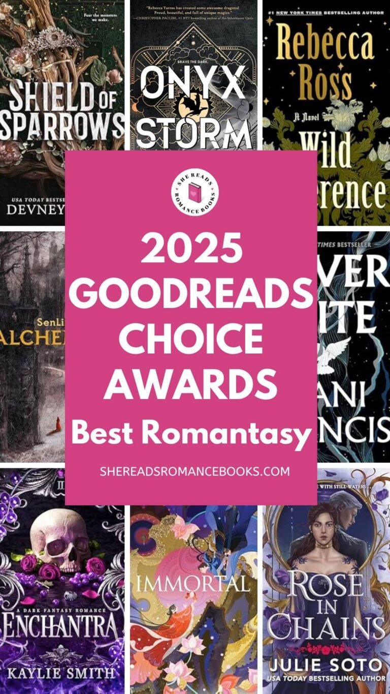 Check out the list of best nominees for Best Romantasy in the 2025 Goodreads Choice Awards to see if you agree with these picks!