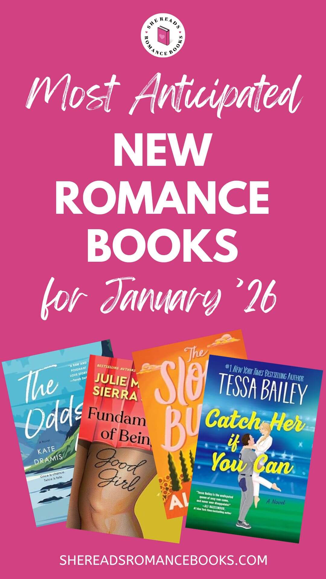 Don't miss this book list of the top 10 must-read, new romance book releases dropping in January 2206 that should hold a spot on your TBR list!