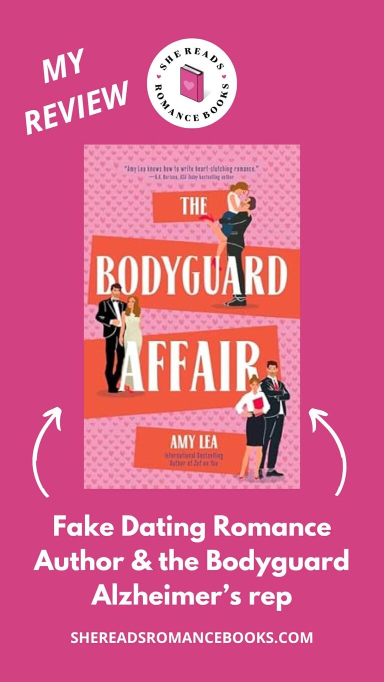 Check out She Reads Romance Books' book review of The Bodyguard Affair by Amy Lea to see what she thinks of this fake dating romance.