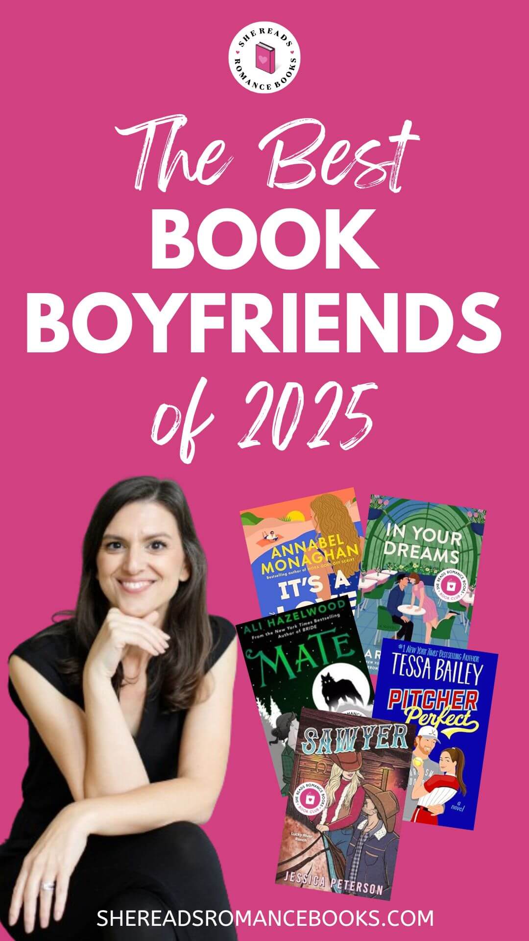 Discover the best book boyfriends of 2025 in this epic list from romance book lover, She Reads Romance Books.