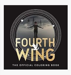 Fourth Wing sticker book is a great gift for Fourth Wing fans.