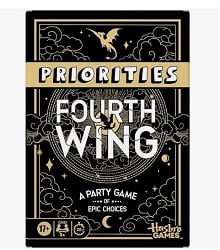 Fourth Wing Priorities game is a great gift for Fourth Wing fans.
