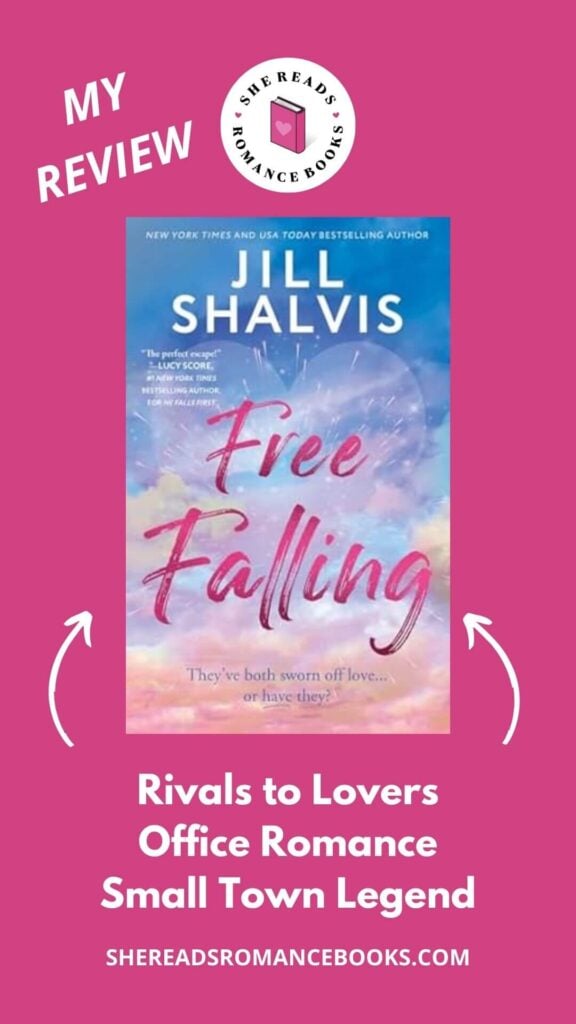 Check out She Reads Romance Books' book review of Free Falling by Jill Shalvis to see if this is an office romance book worth reading.