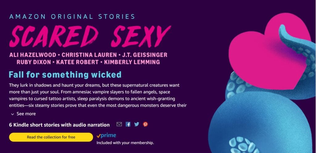 Scared Sexy Amazon Original Stories series.