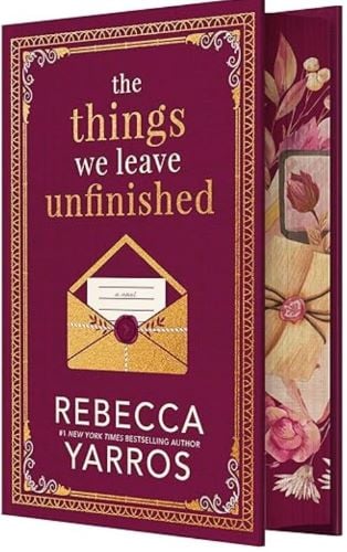 The Things We Leave Unfinished is a New York Times bestseller in romance.