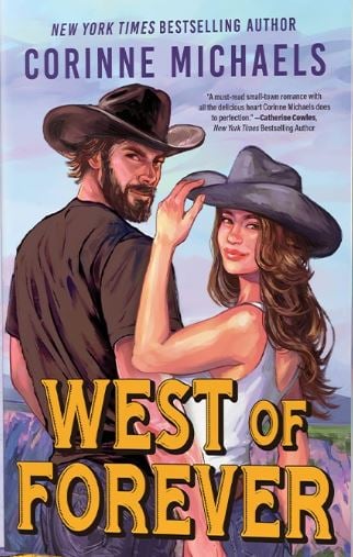 West of Forever is one of the new romance book releases coming June 2026. See all that's new in romance on She Reads Romance Books.