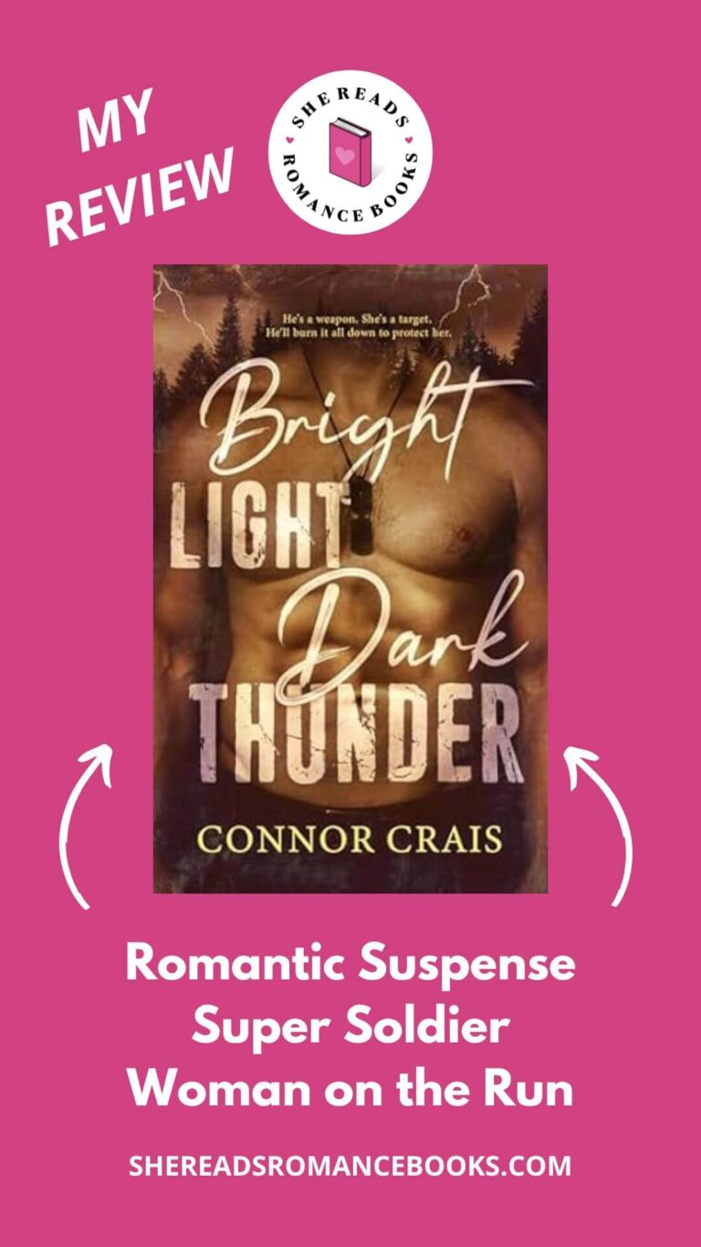 Check out She Reads Romance Books' book review of Bright Light Dark Thunder by Connor Crais to see what she thinks of this romantic suspense novel.