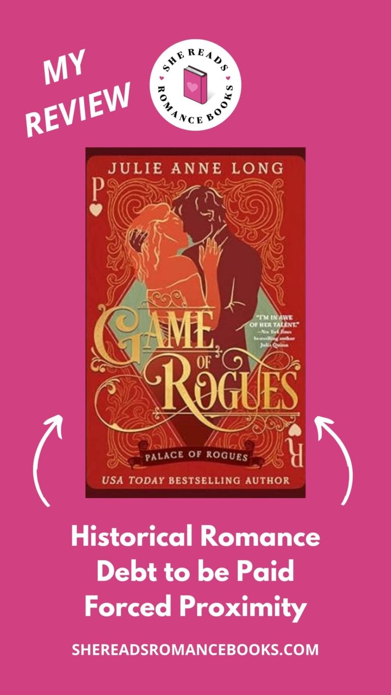 Check out She Reads Romance Books' book review of Game of Rogues by Julie Anne Long to see what she thinks of this historical romance.