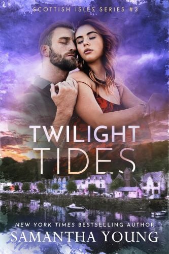 Twilight Tides by Samantha young book cover.