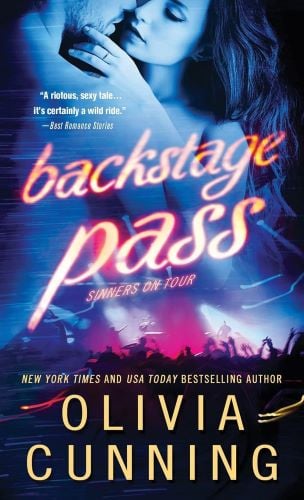 Backstage Pass by Olivia Cunning book cover.