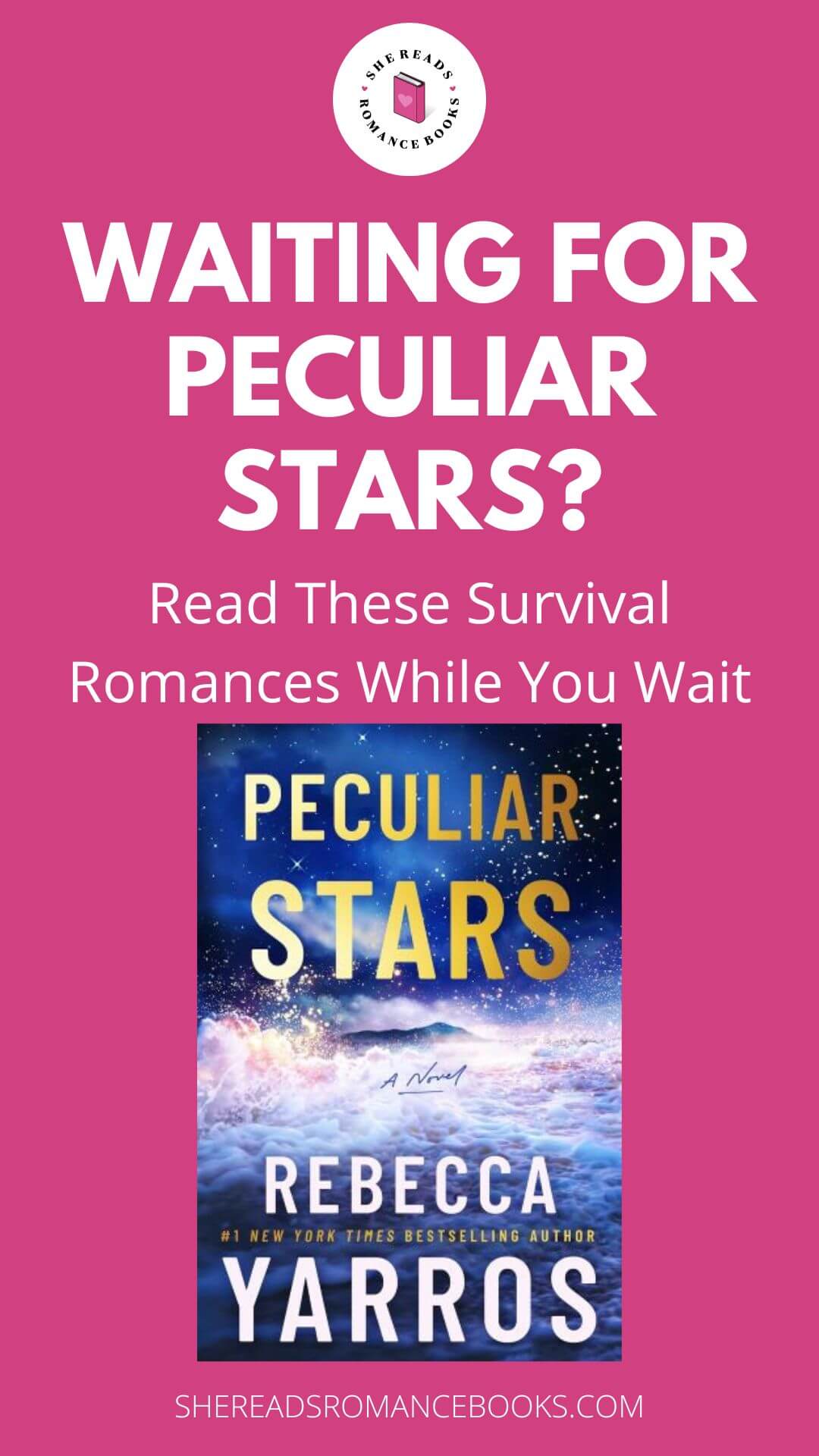 Discover the ultimate list of survival romance books like Peculiar Stars by Rebecca Yarros.