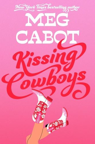 Kissing Cowboys by Meg Cabot book cover.