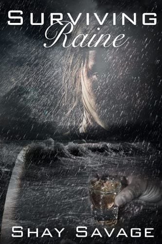Surviving Raine by Shay Savage book cover.