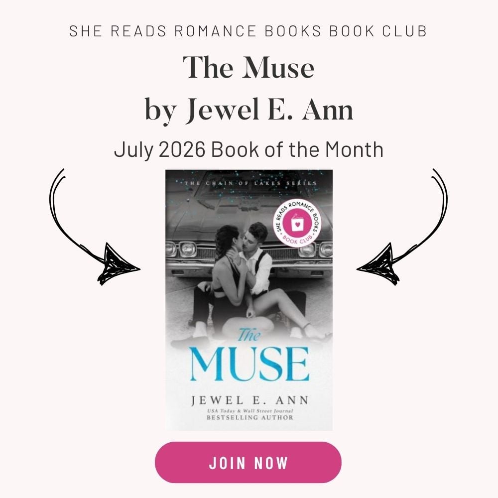 The Muse by Jewel E. Ann is the She Reads Romance Books Book Club July 2026 Book of the Month.