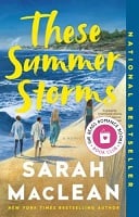 These Summer Storms by Sarah MacLean book cover.