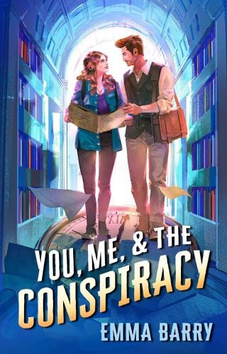 You, Me & the Conspiracy by Emma Barry book cover.