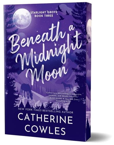 Beneath a Midnight Moon by Catherine Cowles book cover.