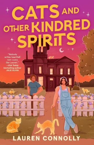 Cats and Other Kindred Spirits by Lauren Connolly book cover.