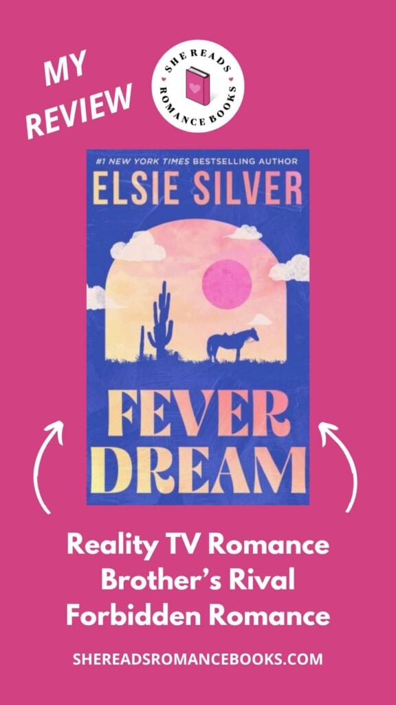Check out She Reads Romance Books' book review of Fever Dream by Elsie Silver to see what she thinks of this reality TV romance between a bull rider and the location assistant who's the little sister to his biggest rival.