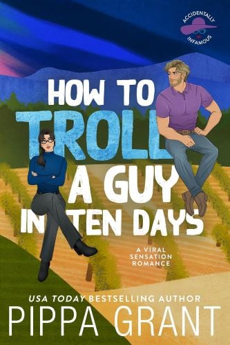 How to Troll a Guy in Ten Days by Pippa Grant book cover.