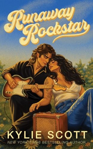 Runaway Rockstar by Kylie Scott book cover.