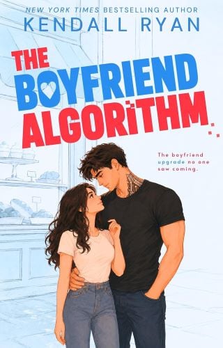 The boyfriend Algorithm by Kendall Ryan book cover.