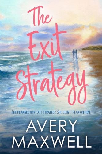 The Exit Strategy by Avery Maxwell book cover.