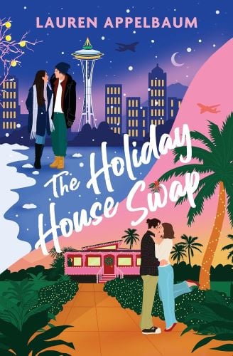 The Holiday House Swap by Lauren Applebaum book cover.