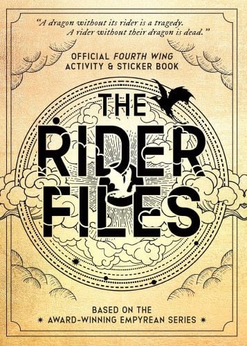 The Rider Files by Rebecca Yarros book cover.