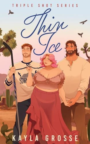 Thin Ice by Kayla Grosse book cover.
