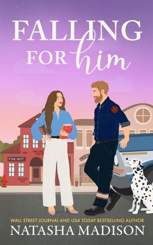 Falling for Him by Natasha Madison book cover.
