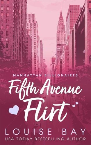 Fifth Avenue Flirt by Louise Bay book cover.