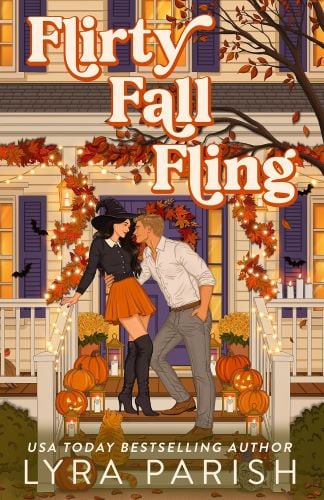 Flirty Fall Fling by Lyra Parish book cover.